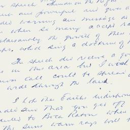 Letter: 1961 December 25