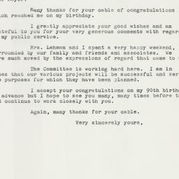 Letter: 1958 April 8