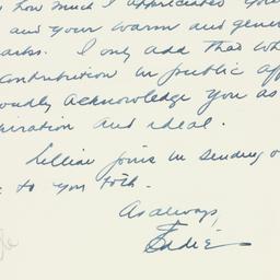 Letter: 1958 November 21