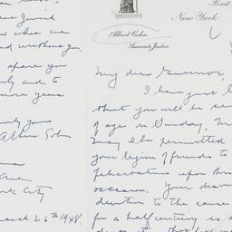 Letter: 1948 March 26