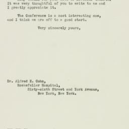 Letter: 1943 November 15