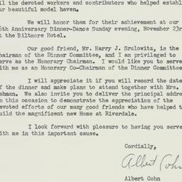 Letter: 1952 October 10