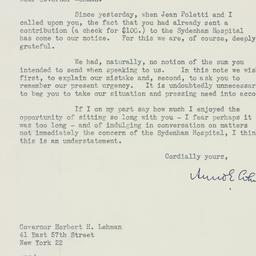 Letter: 1947 December 9