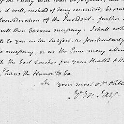 [Document, 1794 November 05]
