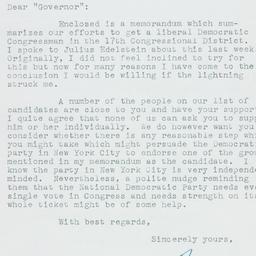 Letter: 1950 April 5