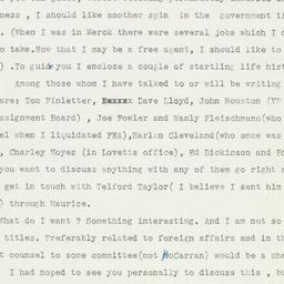 Ephemera: 1951 October 23