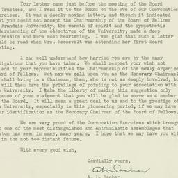 Letter: 1950 May 31