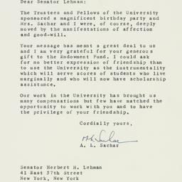 Letter: 1959 March 3