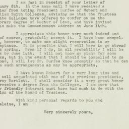 Telegram: 1948 January 9