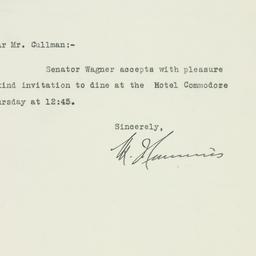 Letter: 1932 October 10