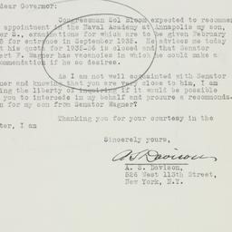 Letter: 1934 October 19
