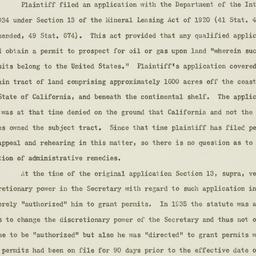 Memorandum: 1951 March 16