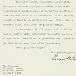 Letter: 1937 July 8