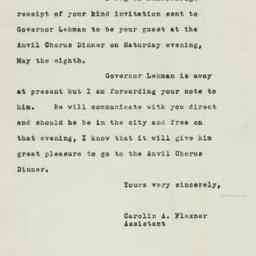 Letter: 1948 April 14