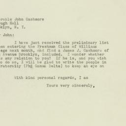 Letter: 1949 August 25