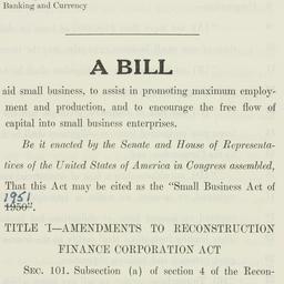 Administrative Record: 1950...