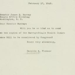 Letter: 1949 February 17