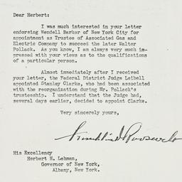 Letter: 1940 October 26