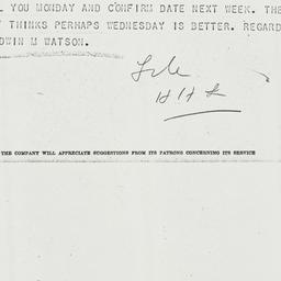 Telegram: 1942 November 5