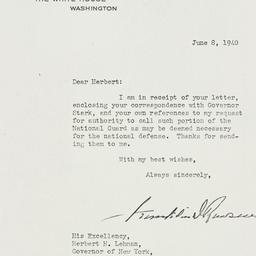 Letter: 1940 June 8