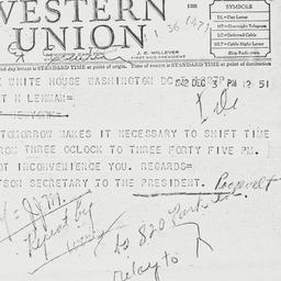 Telegram: 1942 December 3