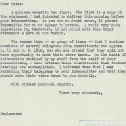 Letter: 1956 June 21