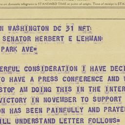 Letter: 1956 July 31