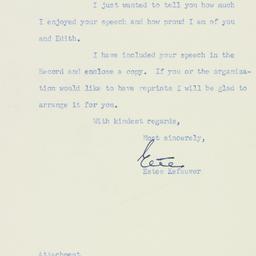 Letter: 1957 March 26