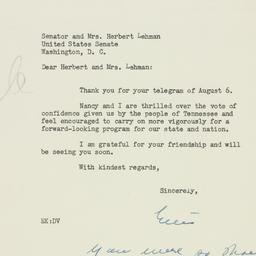 Letter: 1954 August 12