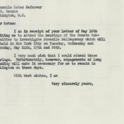 Letter: 1955 May 24