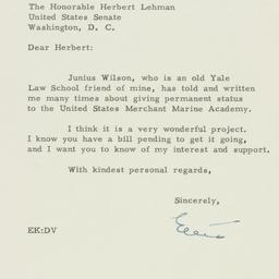 Letter: 1955 May 13