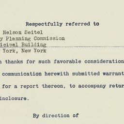 Memorandum: 1949 December 13