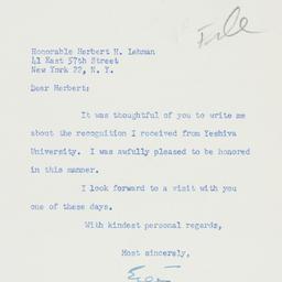 Letter: 1957 November 26