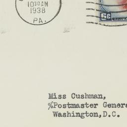 Envelope: 1938 May 19