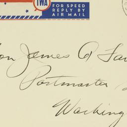 Envelope: 1938 May 19