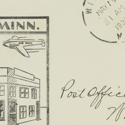 Envelope: 1938 May 19