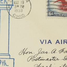 Envelope: 1938 May 19