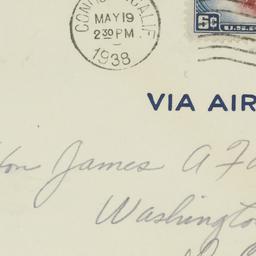 Envelope: 1938 May 19