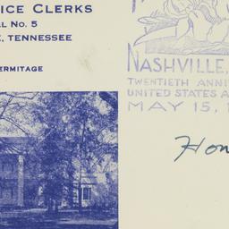 Envelope: 1938 May 20