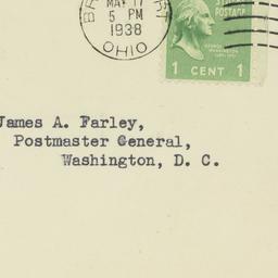 Envelope: 1938 May 17