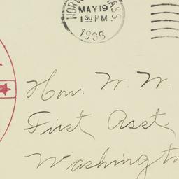 Envelope: 1938 May 19
