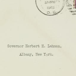 Envelope: 1940 January 18