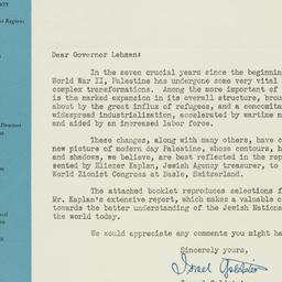 Letter: 1947 February 20