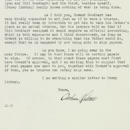 Letter: 1934 January 30