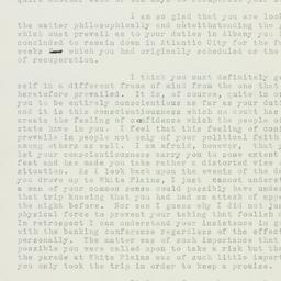 Letter: 1933 December 4