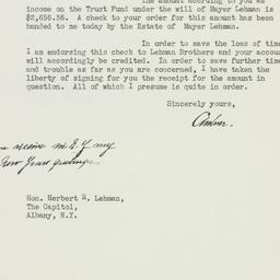 Letter: 1934 January 2