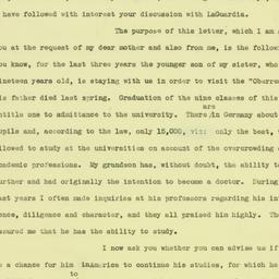 Letter: 1934 January 15
