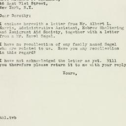 Letter: 1945 December 28