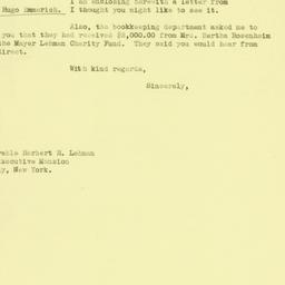 Letter: 1940 August 19