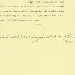 Letter: 1940 May 31